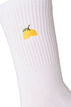 Socken aus Baumwolle mit Mustern, Wei&szlig;, Packshot image number 2