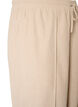 Cordhose mit weitem Bein und hoher Taille, Beige, Packshot image number 2