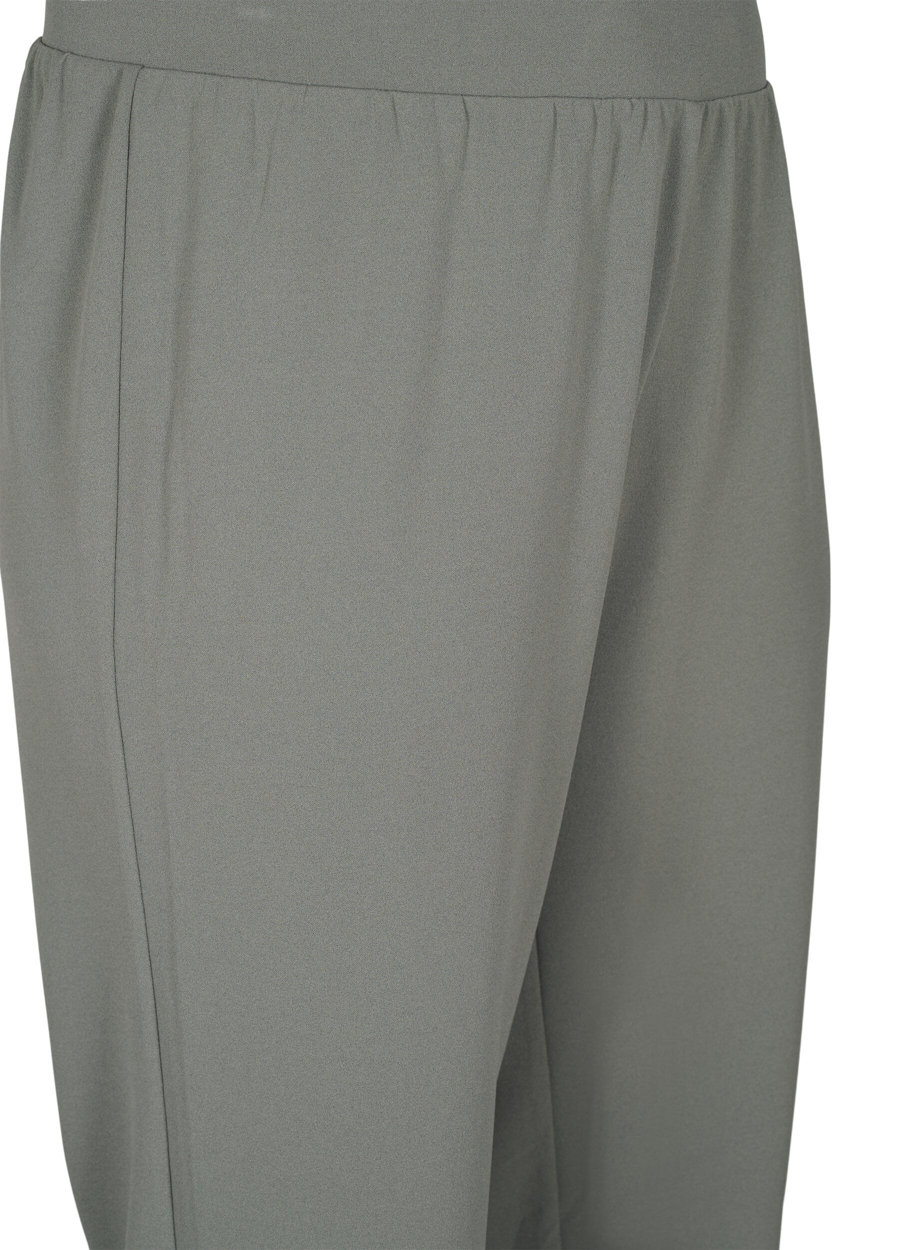 Zizzi Pantalon &agrave; coupe droite, Gris anthracite, Packshot image number 2