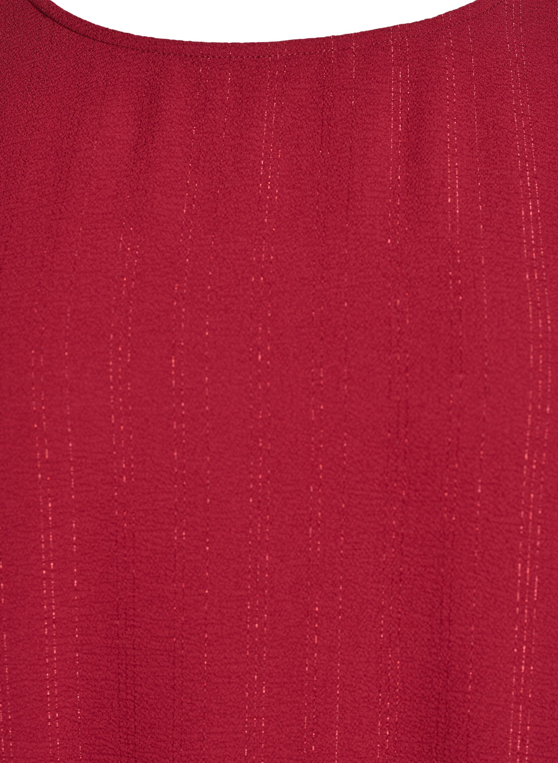 ZizziBlouse avec des paillettes, Bordeaux fonc&eacute;, Packshot image number 2