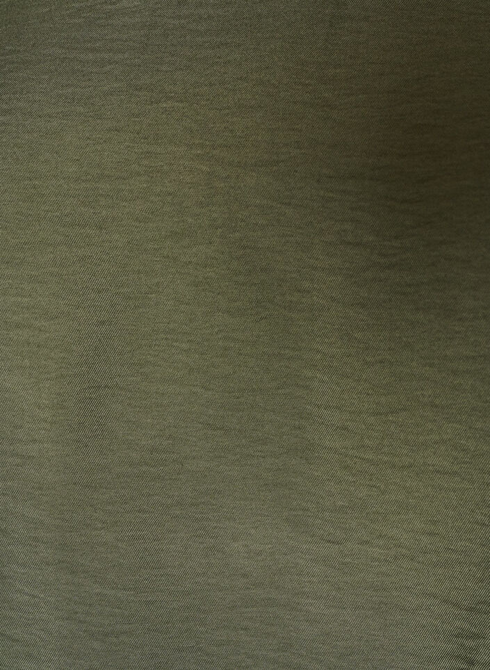 Bluse mit Ballon&auml;rmeln und V-Ausschnitt, Gr&uuml;n, Packshot image number 2