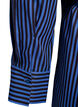 Chemise &agrave; rayures avec effet cache-c&oelig;ur et ceinture &agrave; nouer, Bleu, Packshot image number 4