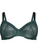 Full-Cover-BH mit Bügel und Spitze, Grün, Packshot image number 0
