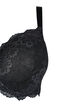 Soutien-gorge matelassé en dentelle avec armature, Black, Packshot image number 3