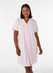 Nachthemd aus Baumwolle mit Knopfleiste, Pink, Model image number 0