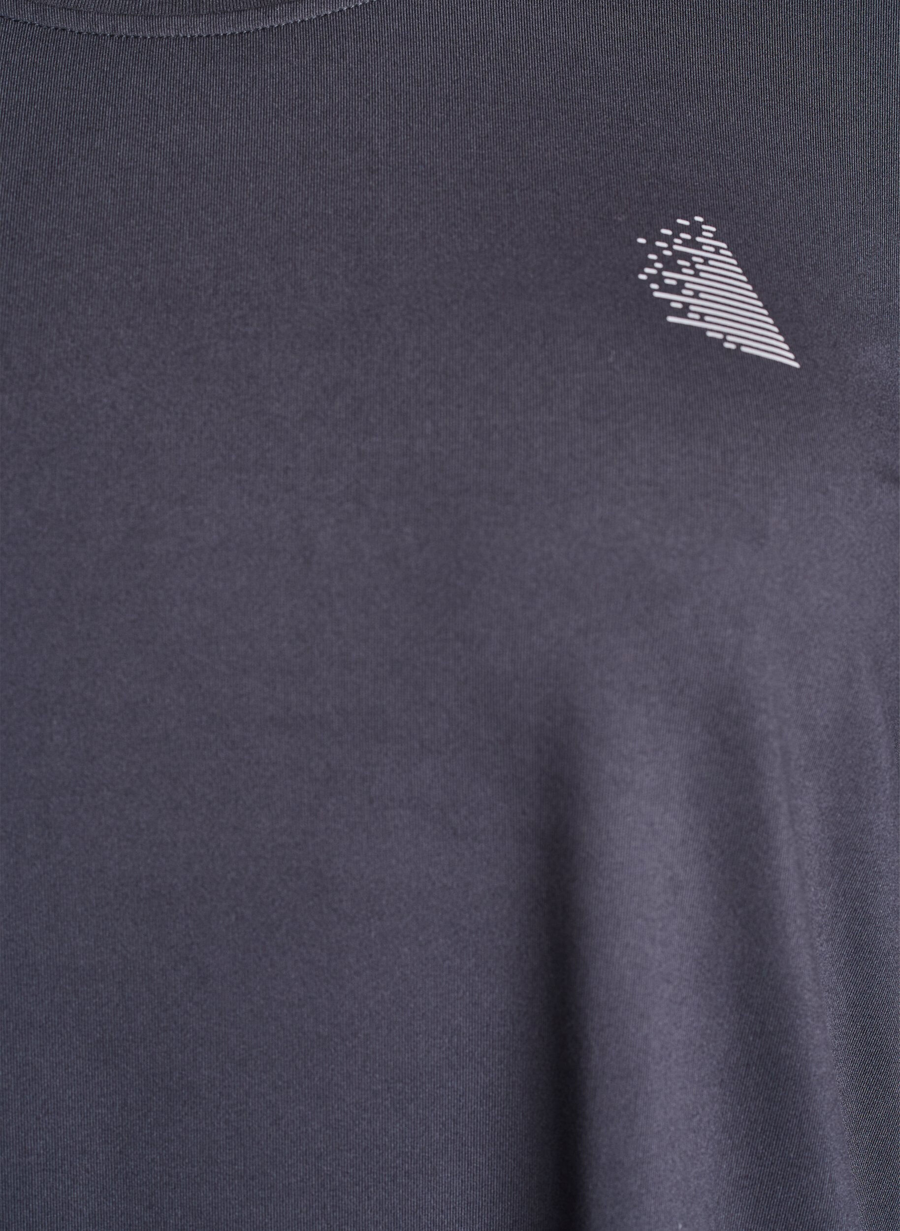 Zizzi Trainingsshirt mit 3/4-&Auml;rmeln, Grau, Packshot image number 2