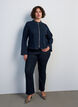 Ellen Bootcut-Jeans mit hoher Taille, Blau, Model image number 0