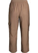 Cargohose mit hoher Taille, Beige, Packshot image number 1