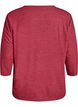 Bluse aus Jersey mit 3/4-&Auml;rmeln, Rot, Packshot image number 1
