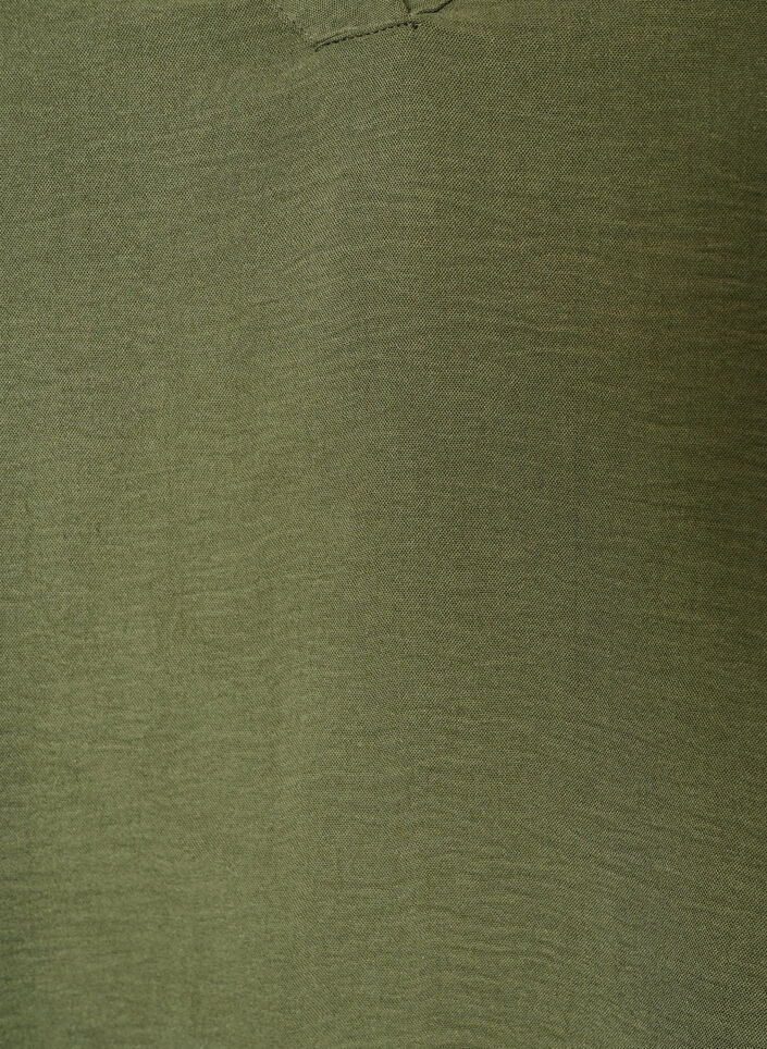 Bluse mit 3/4-&Auml;rmeln, Gr&uuml;n, Packshot image number 2