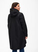 Imperm&eacute;able avec poches et capuche, Noir, Model image number 2