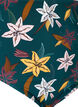 Extra hoch taillierte Bikini-Hose mit Blumenprint, Grün, Packshot image number 2