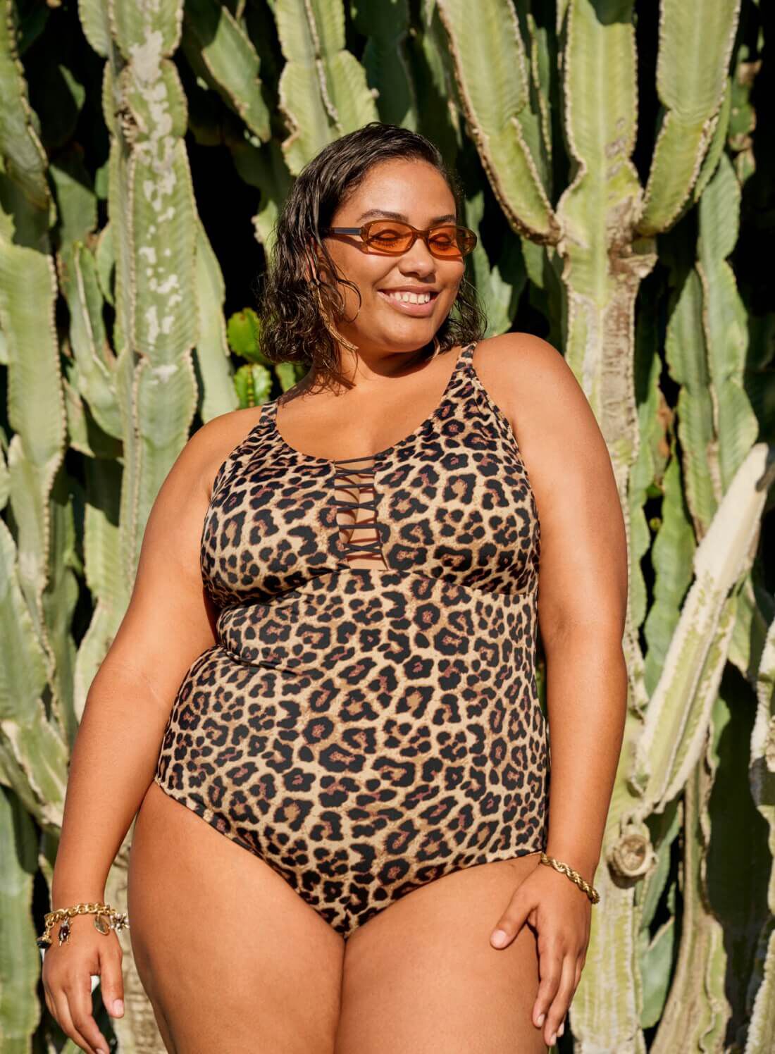 Zizzi Leoparden-Rock, , Model