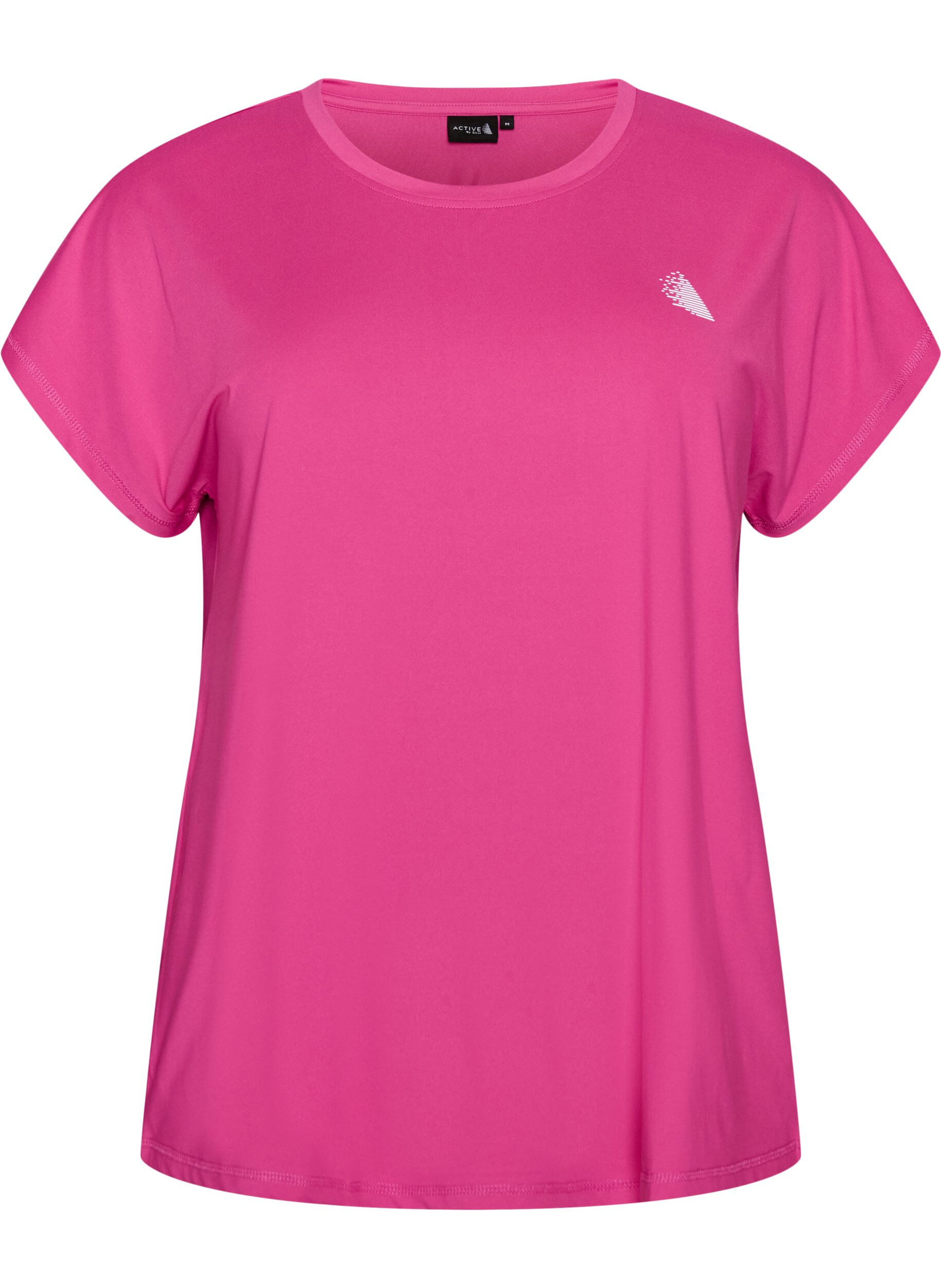 T-shirt de sport couleur unie