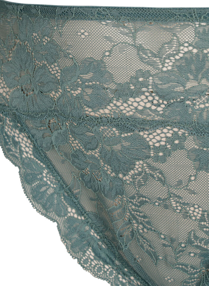 Culotte brésilienne avec taille régulière, Balsam Green, Packshot image number 2