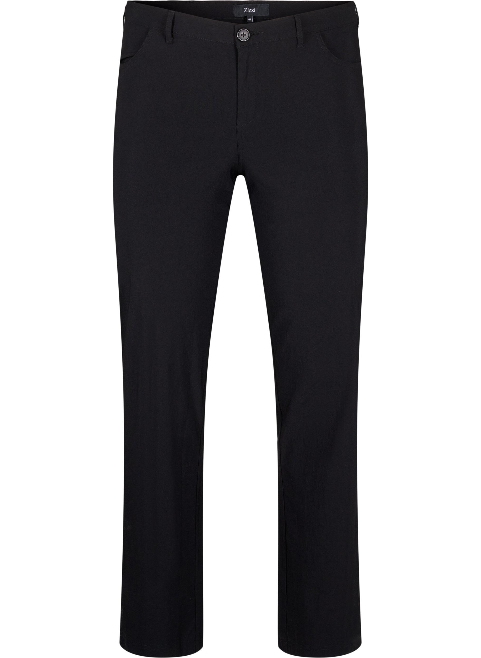Pantalon classique en m&eacute;lange de viscose