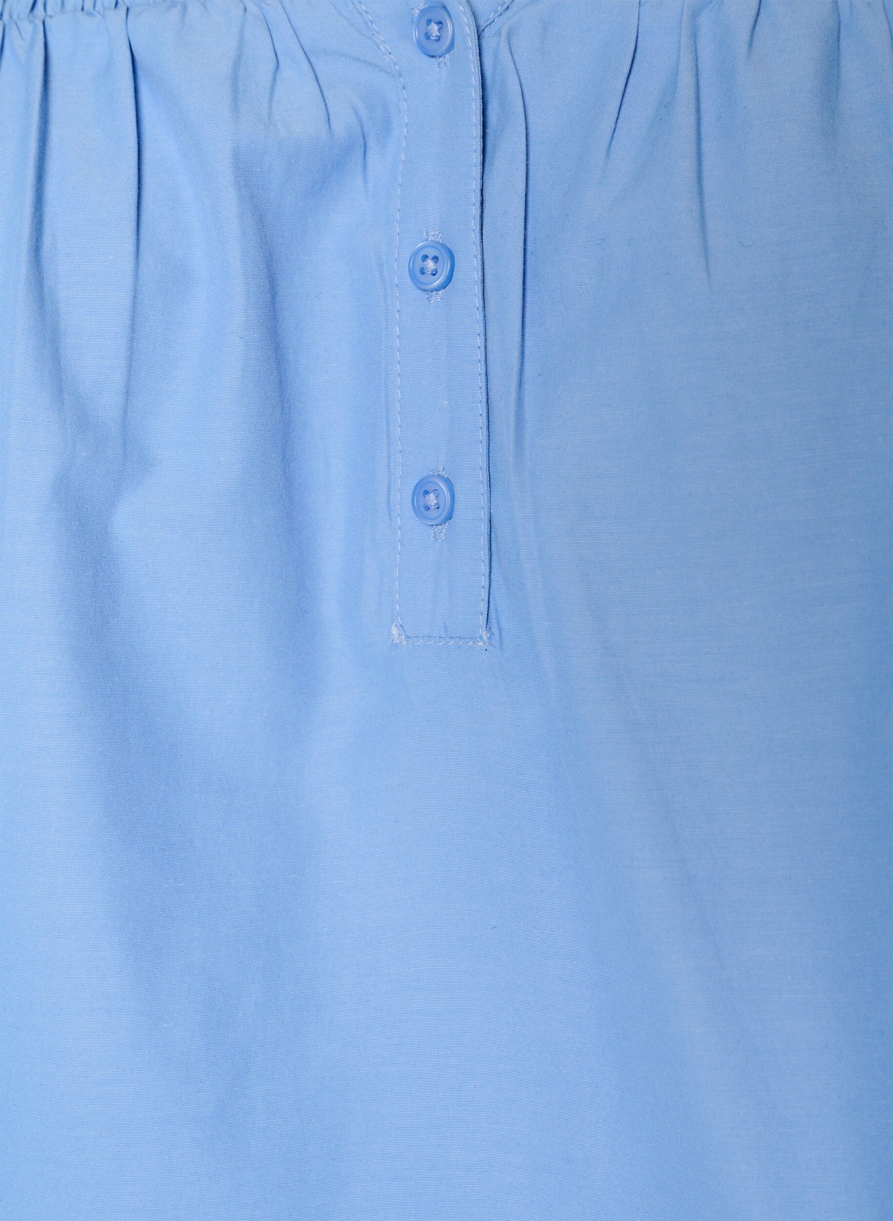 ZizziBlouse avec smock et manches 3/4, Bleu, Packshot image number 2
