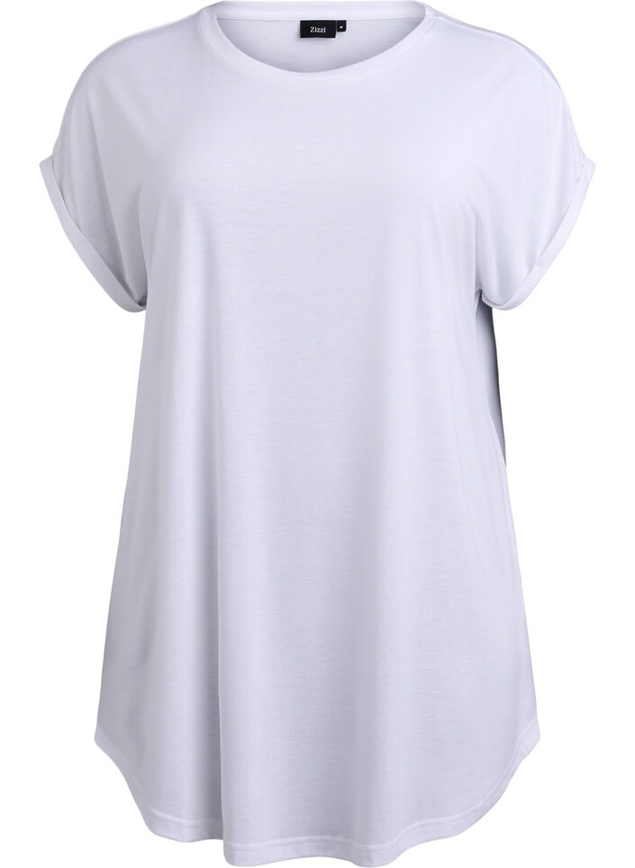 Chemise de nuit à manches courtes avec imprimé texte, , Packshot image number 0