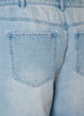 Short en jean taille haute, Bleu Clair, Packshot image number 3