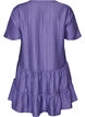 Strukturiertes A-Linien-Kleid, Lila, Packshot image number 1