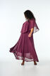 A-Linie Maxikleid mit kurzen &Auml;rmeln, Rot, Model image number 2