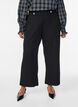 Lockere Hose mit Taschen, Schwarz, Model image number 2