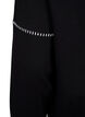 Sweat-shirt avec coutures contrastées, Black, Packshot image number 3