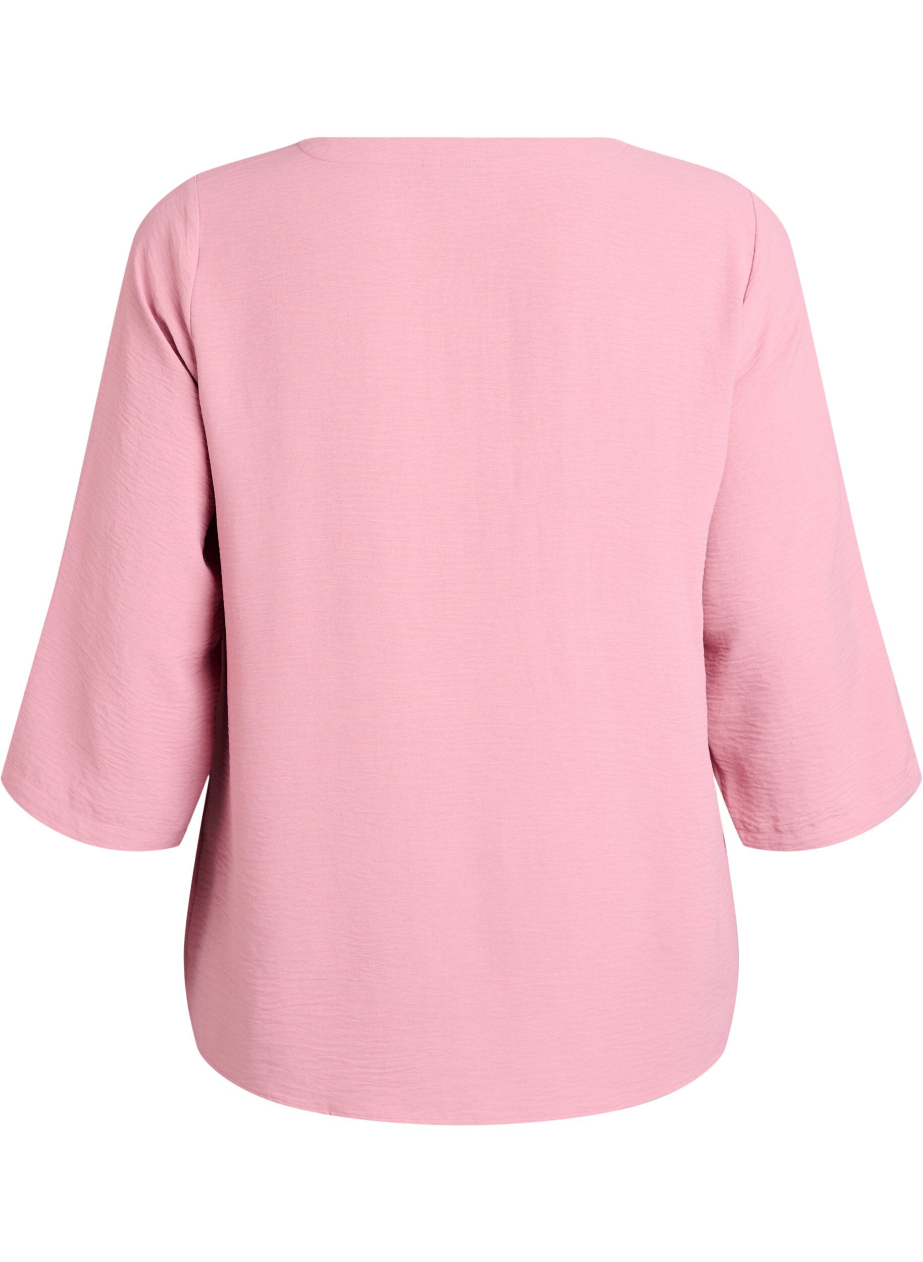 ZizziBluse mit 3/4-&Auml;rmeln, Rot, Packshot image number 1