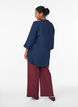 Tunique avec manches 3/4, Bleu, Model image number 2