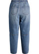Jean barrel taille haute, Bleu, Packshot image number 1