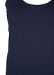 Haut basic uni en coton, Bleu, Packshot image number 2
