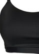 Leicht gepolsterter Sport-BH, Schwarz, Packshot image number 2