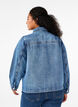 Hemdjacke aus Denim mit Taschen, Blue Denim, Model image number 1