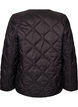 Veste matelass&eacute;e avec boutons-pression et col rond, Noir, Packshot image number 1