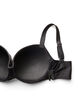 Haut de bikini avec armatures et drap&eacute;, Noir, Packshot image number 3
