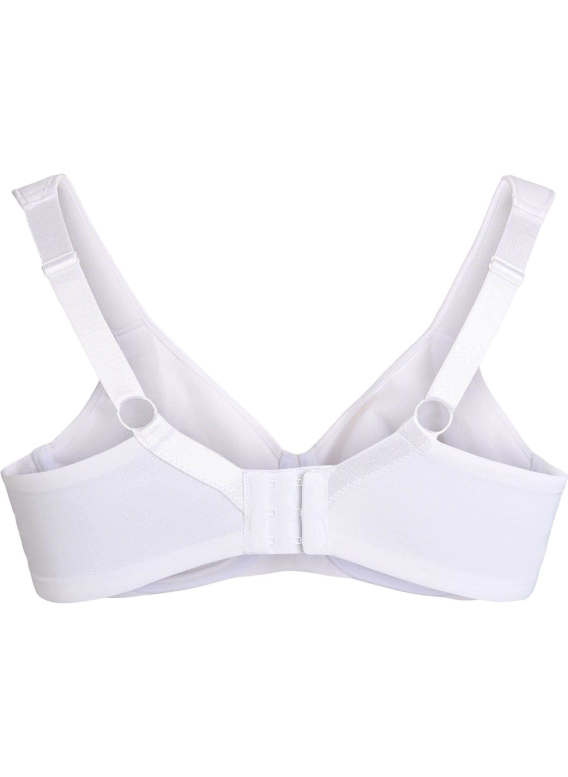 Zizzi Soutien-gorge minimiseur avec bretelles rembourr&eacute;es, Blanc, Packshot image number 1