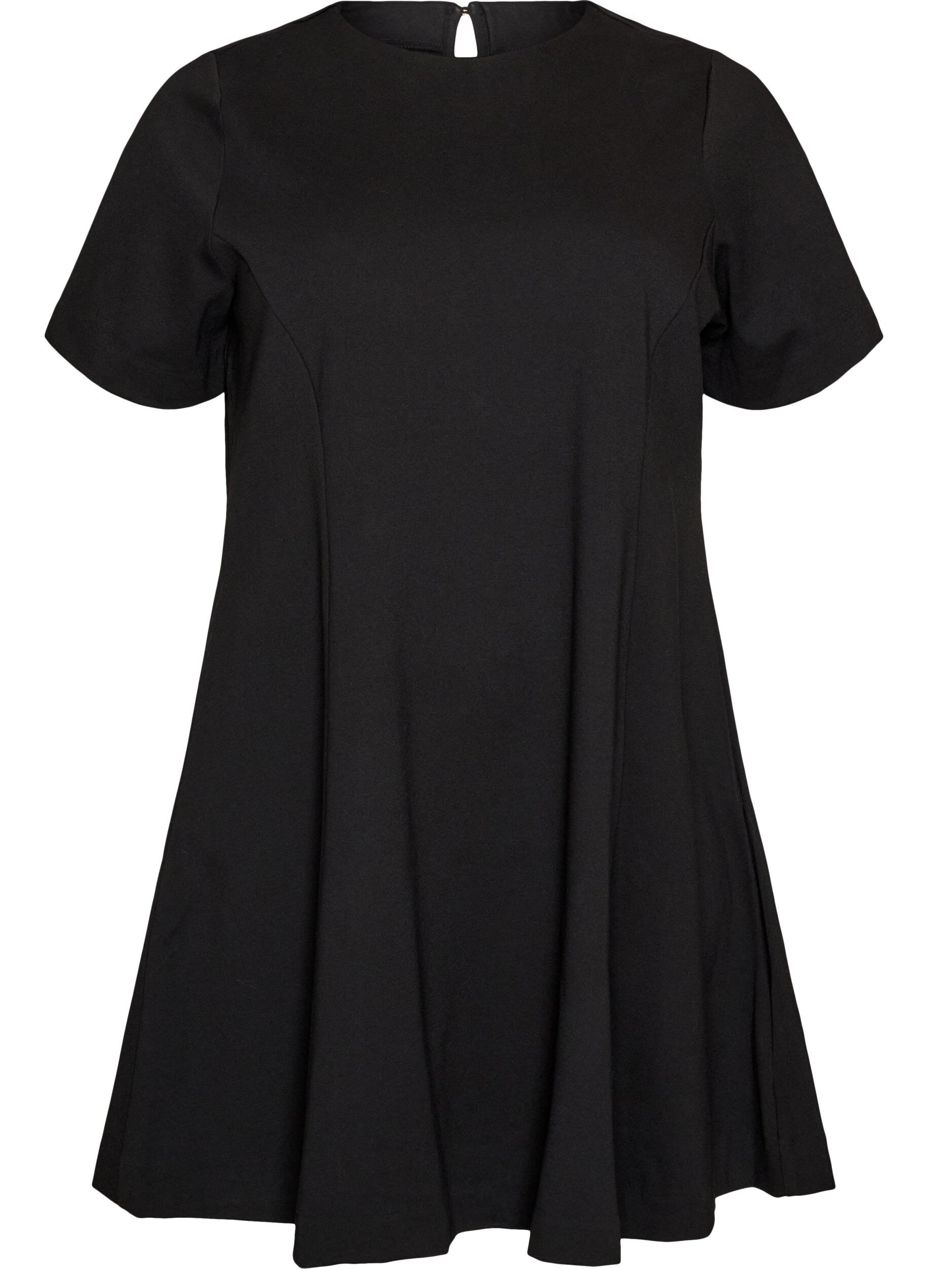 ZizziKurzes A-Linien Kleid aus Jersey, 0199, Packshot image number 0