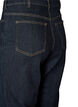 Jean Kiana coupe droite taille haute, Bleu, Packshot image number 3