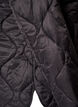 Veste matelass&eacute;e avec boutons-pression et col rond, Noir, Packshot image number 4
