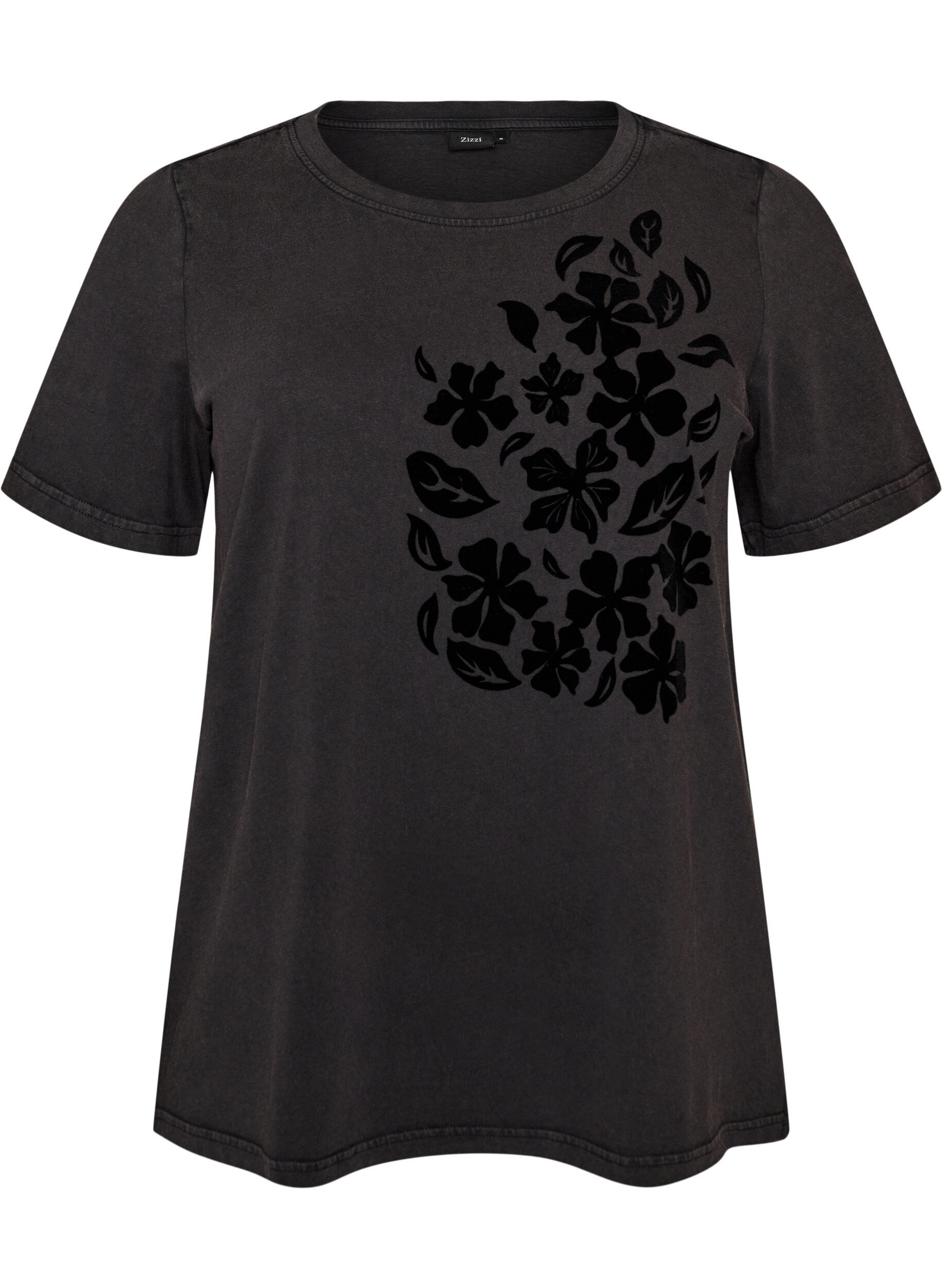 T-Shirt aus Bio-Baumwolle mit Print