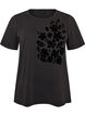 T-Shirt aus Bio-Baumwolle mit Print, Grau, Packshot image number 0