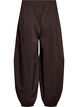 Pantalon ballon avec poches et ceinture &eacute;lastique, Marron, Packshot image number 1