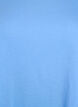 T-shirt &agrave; manches courtes en m&eacute;lange de coton, Bleu, Packshot image number 2