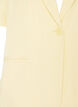 Blazer avec manches courtes et revers, Jaune clair, Packshot image number 2