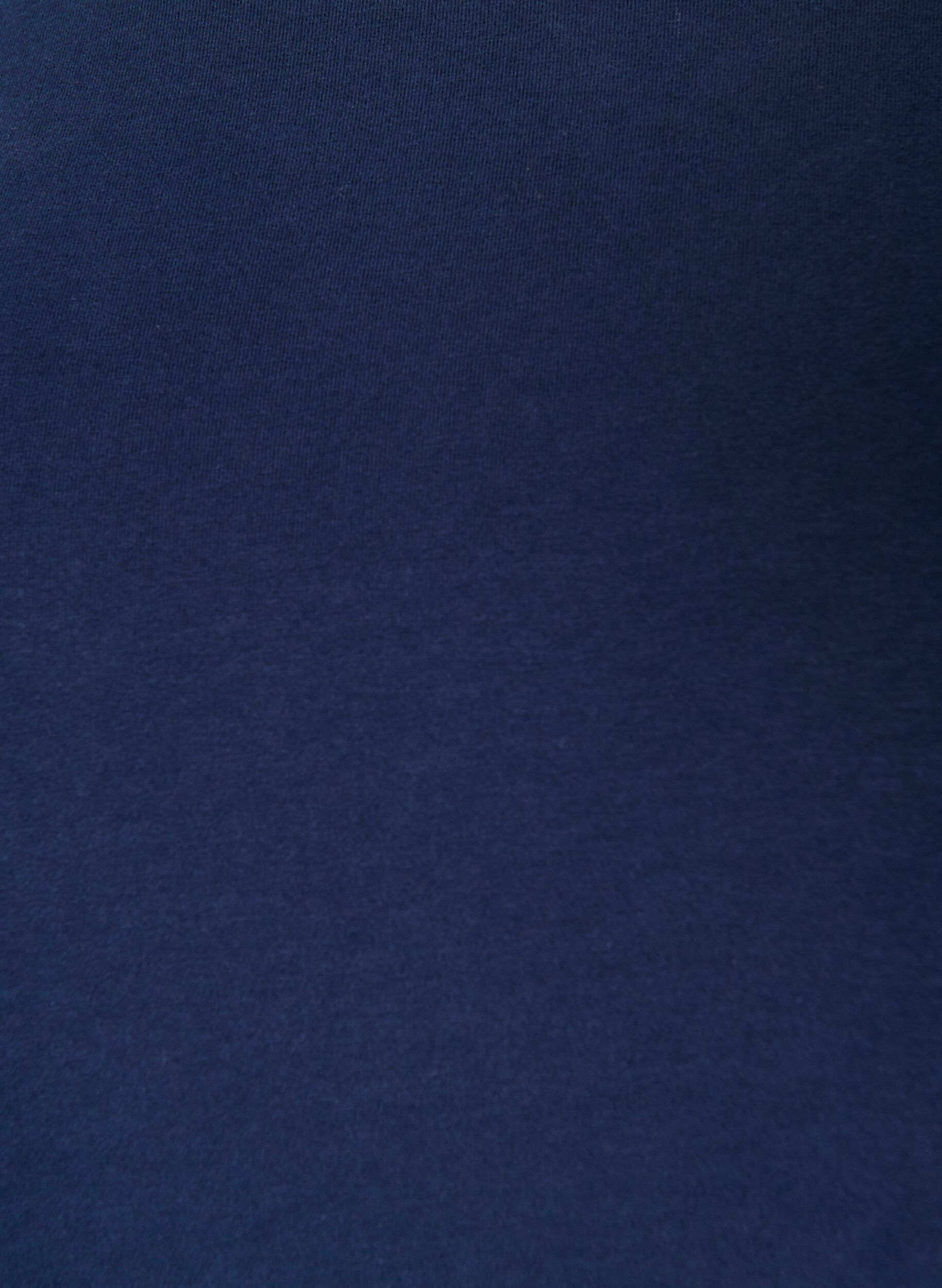 ZizziBasic Bluse aus Jersey mit langen &Auml;rmeln, Blau, Packshot image number 2