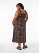 Robe d'&eacute;t&eacute; avec bretelles larges, Marron, Model image number 1