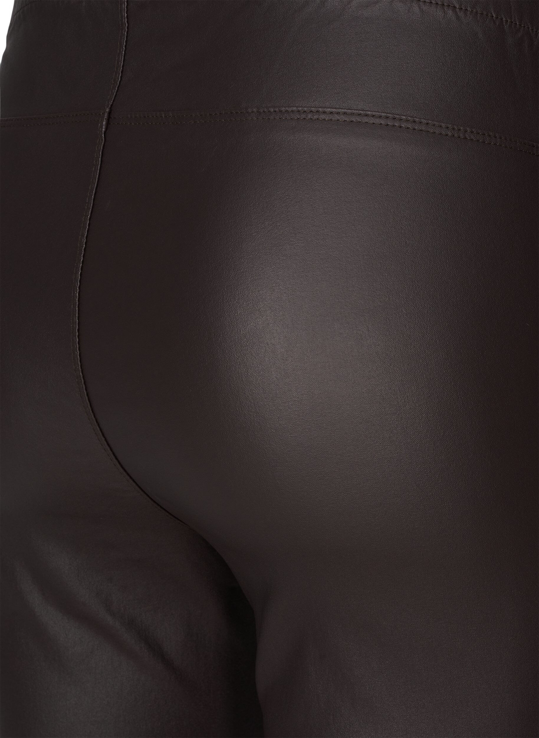 Zizzi Beschichtete Leggings aus Viskosemix, After Dark, Packshot image number 3