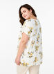 T-shirt avec imprimé floral, Jaune, Model image number 2