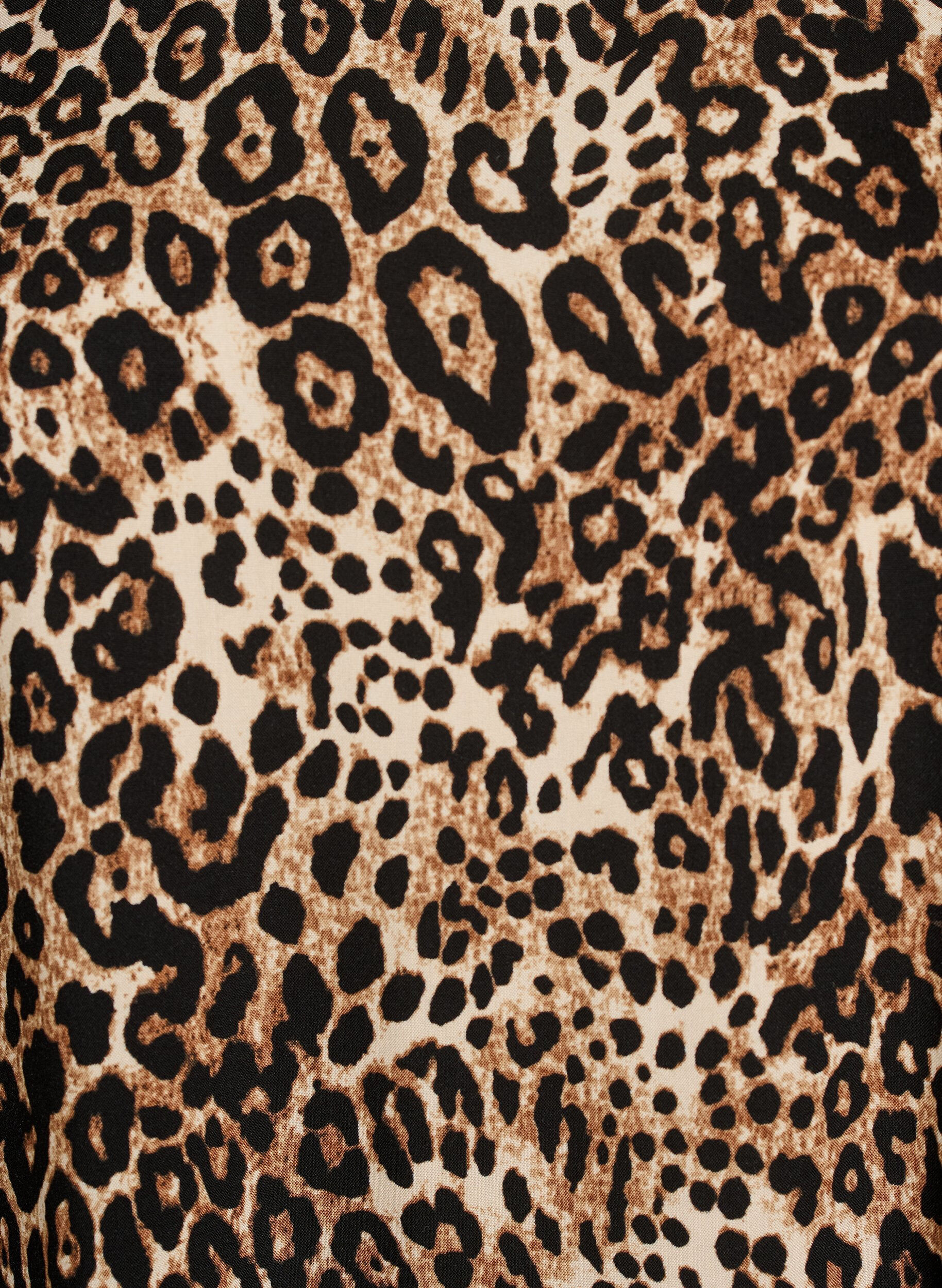 ZizziRobe en viscose avec d&eacute;coupe, Marron, Packshot image number 2