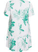 Robe en viscose avec d&eacute;coupe, Vert, Packshot image number 1